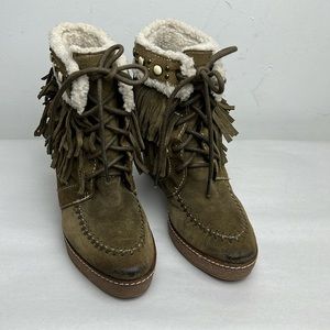 Sam Edelman Kemper Moccasin Studed Ankle Boots